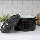 Бак эмалированный, 20 л, цвет графитовый - Фото 2