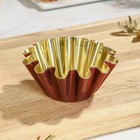 Форма для выпечки ром-бабы, h=6 см, d=13×7 см, антипригарное покрытие - Фото 1