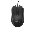 Мышь Dialog MOC-19U Comfort, проводная, оптическая, 1200 dpi, USB, чёрная - Фото 4
