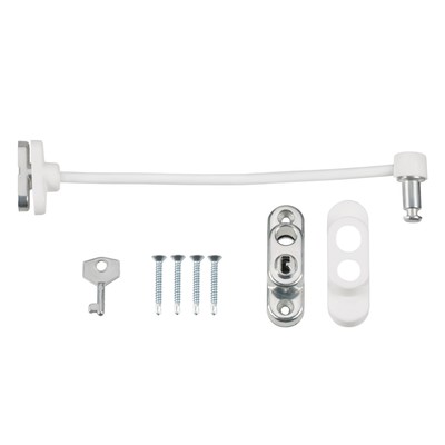 Замок блокиратор на окно, цвет белый, Roxy kids