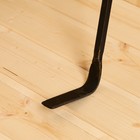 Кочерга кованая "Патина золото", ручка буковая, высота 70 см - фото 26629468