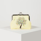 Кошелёк, отдел на фермуаре, цвет жёлтый - Фото 2