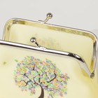 Кошелёк, отдел на фермуаре, цвет жёлтый - Фото 3