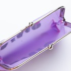 Кошелёк, отдел на фермуаре, цвет сиреневый - Фото 2