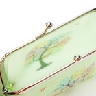 Кошелёк, отдел на фермуаре, цвет зелёный - Фото 2