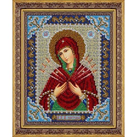 Набор для вышивки бисером «Пресвятая Богородица. Семистрельная»