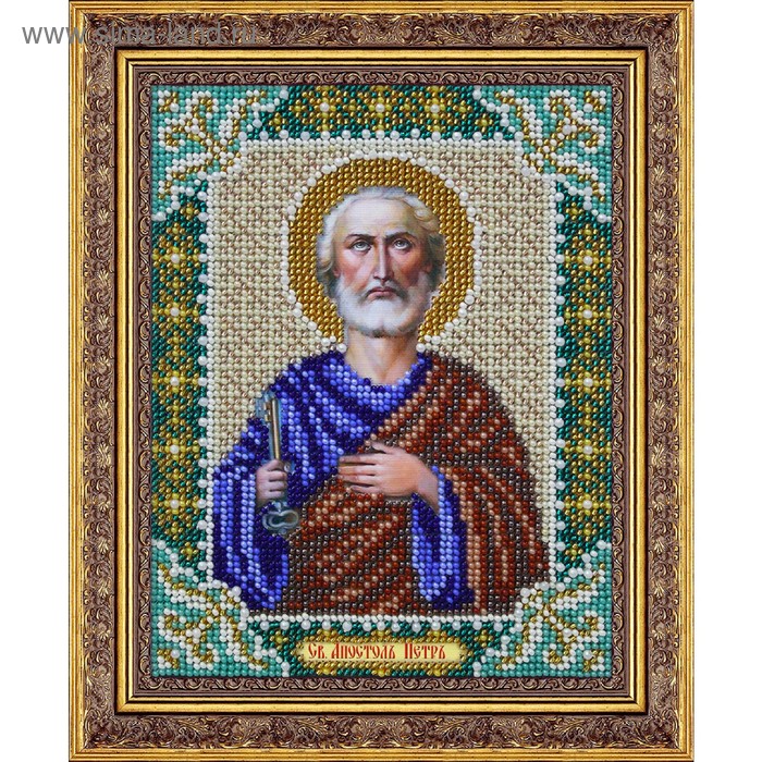 Набор для вышивки бисером «Святой Апостол Пётр» - Фото 1