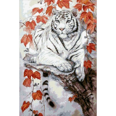 Набор алмазной мозаики Паутинка «Восточный тигр»