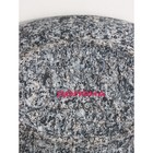 Аксессуары для ванной Доляна «Гранит», 3 предмета, дозатор 350 мл, мыльница, стакан, серые - Фото 6