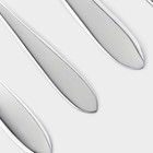 Столовые приборы «Стандарт», картонная коробка, толщина 2 мм, 36 предметов, нержавеющая сталь, серебристые - Фото 3