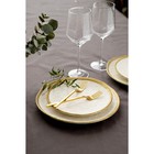 Столовые приборы Magistro «Оску стандарт», 4 предмета, нержавеющая сталь, золотистые - Фото 9