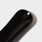 Подставка под ложку Доляна «Блэк», 23.5×8.3 см, стекло, чёрная - Фото 6