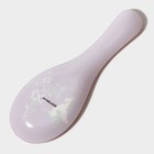 Подставка под ложку Доляна «Колибри», 23.5×8.3×1.5 см, стекло, розовая - Фото 4