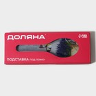 Подставка под ложку Доляна «Лаванда», 23.5×8.3 см, стекло - Фото 9