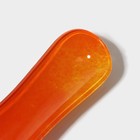 Подставка стеклянная под ложку Доляна «Сочный апельсин», 23,5×8,3×1,5 см - фото 4304186