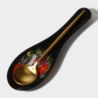 Подставка под ложку Доляна «Народные мотивы», 23.5×8.3×1.5 см, стекло - Фото 6