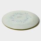 Тарелка Доляна «Романтичный киви», d=18 см, стекло, зелёная - Фото 4