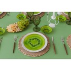 Тарелка Доляна «Романтичный киви», d=20 см, стекло, зелёная - Фото 5