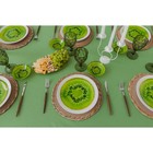 Тарелка Доляна «Романтичный киви», d=20 см, стекло, зелёная - Фото 6