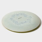 Тарелка Доляна «Романтичный киви», d=20 см, стекло, зелёная - Фото 3