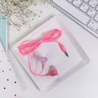 Набор наушники вакуумные и внешний аккумулятор 5000 mAh, Love 4627853 - фото 16613784