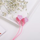 Набор наушники вакуумные и внешний аккумулятор 5000 mAh, Love 4627853 - фото 16613785