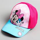 Кепка детская для девочки, размер 52-54, Минни Маус - Фото 4