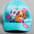Кепка детская для девочки, размер 52-54, Щенячий патруль - Фото 4