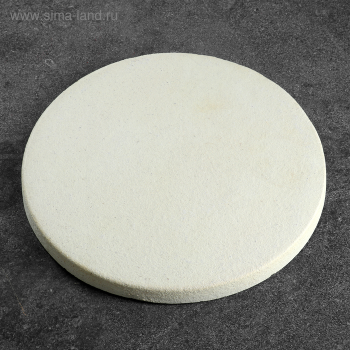 Камень для выпечки круглый (для тандыра), 27,5х2 см - Фото 1