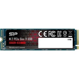 Накопитель SSD Silicon Power M-Series M.2 2280 SP001TBP34A80M28, 1Тб, PCI-E x4