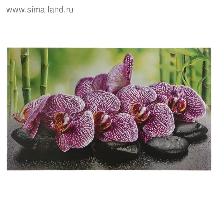 Кухонный фартук "Орхидея ванда", 1000x600x0,5 - Фото 1