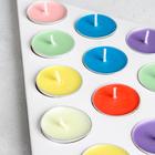 Адвент календарь со свечами «Красный домик», 28,4 х 26,7 х 1,7 см - Фото 3