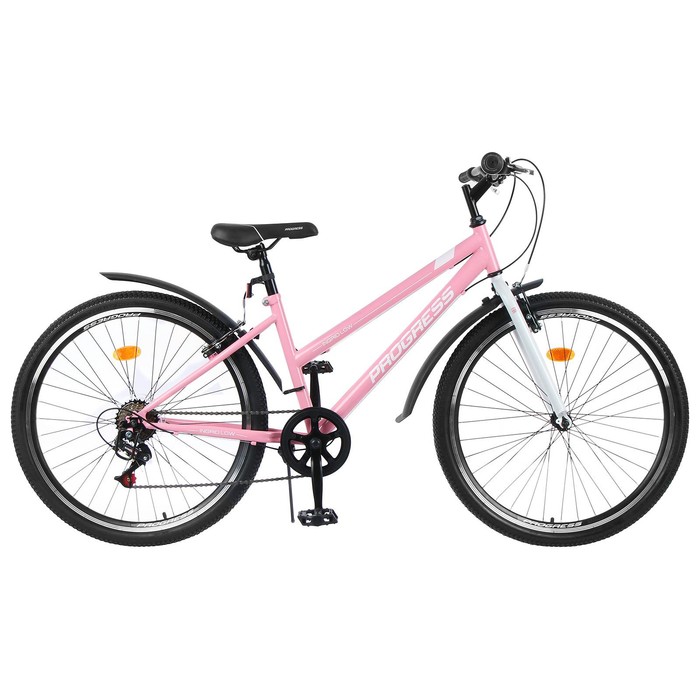 Велосипед 26" Progress Ingrid Low, цвет розовый/белый, размер рамы 15" - Фото 1
