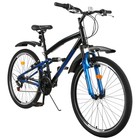 Велосипед 26" Progress Sierra FS, цвет черный/синий, размер рамы 16" - Фото 3