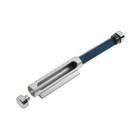 УЦЕНКА Табличка с номером сотового для авто, люминесцентные цифры, серебро - Фото 3