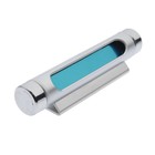 УЦЕНКА Табличка с номером сотового для авто, люминесцентные цифры, серебро - Фото 4