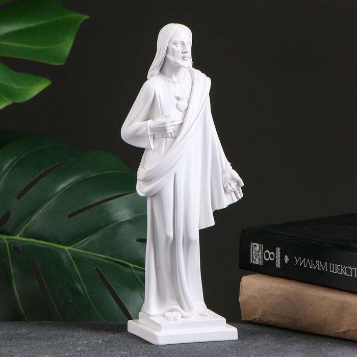 Фигура "Иисус" белый, 26х10х6,5см - Фото 1