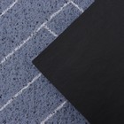 Коврик придверный грязезащитный Доляна «Лофт», 45×75 см, цвет серый - Фото 4