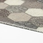 Коврик придверный грязезащитный Доляна «Мозаика», 46×75 см, цвет серый - Фото 6