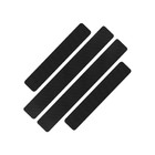 Пленка защитная на порог авто, карбон, 60×7 см, 40×7 см, набор 4 шт. - Фото 1