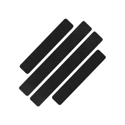 Пленка защитная на порог авто, карбон, 60×7 см, 40×7 см, набор 4 шт.