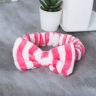 Набор: повязка для головы и роликовый массажёр «Мрр», розовый, 19×8.5 см 4777371