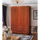 Шкаф 3-х дверный «Венеция 3» с 2-мя ящиками, 1500х595х2200 мм, цвет итальянский орех - Фото 1