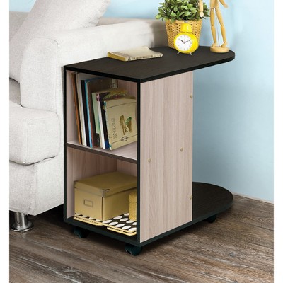 Столик приставной «Венеция 10», 700×400×710 мм, цвет ясень шимо светлый/венге