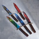 Сувенир деревянный нож 2 модификация, 5 расцветок в фасовке, МИКС - Фото 8