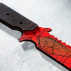 Сувенир деревянный нож 6 модификация, 5 расцветов в фасовке, МИКС - Фото 3