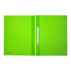 Папка-скоросшиватель А4 Lamark, непрозрачный верх, внутр.карман, 30мкм, зеленая - Фото 2