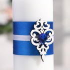 Семейный очаг "Прага", 10х19, белый-синий - фото 9563424