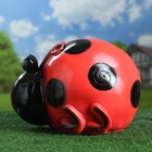 Садовая фигура "Божья коровка" красная, 30х30х22см - Фото 2