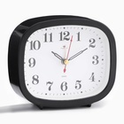 Часы - будильник настольные "Классика", дискретный ход, 12.5 х 10.5 см, АА - Фото 2